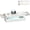 High Gloss Marble-Effect White, variant on HOMCOM Marble-Effect Coffee Table with LED Light, Center Table, White