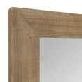 thumbnail image 4 of Kate and Laurel - Garvey Wood Framed Wall Mirror, 36 x 30, Rustic Brown, 4 of 7