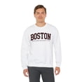 thumbnail image 5 of Boston Massachusetts MA Trip Sweatshirt, Gifts, Crewneck, 5 of 7