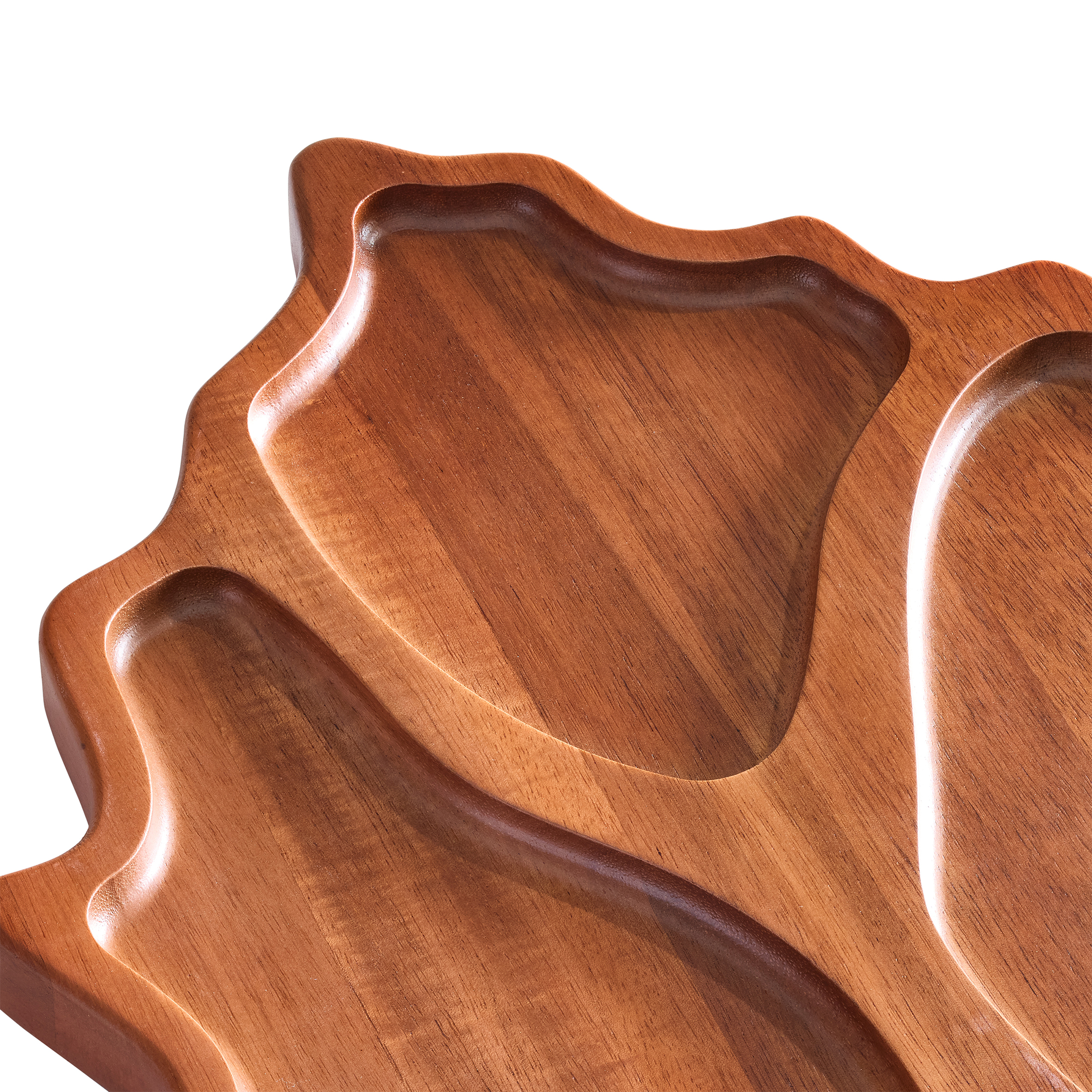 Better Homes & Gardens Leaf-Shaped Acacia Serving Platter photo 3