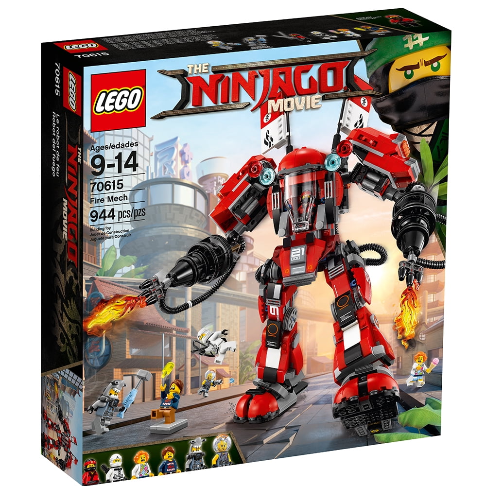 lego ninjago fire mech walmart