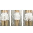 thumbnail image 7 of SHTXOZHI Womens Boho Shorts Drawstring High Waist Elastic Beach Shorts Summer Casual Vacation Seersucker Pants, 7 of 7