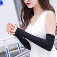 thumbnail image 5 of UV Sun Protection Arm Sleeves Women Youth Compression Cooling Sleeve Cover, 5 of 5