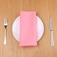 thumbnail image 5 of REGALWOVEN 6 Pack Polyester Cloth Napkins Dinner Napkins Cloth for Banquet Pink 19"x19", 5 of 6