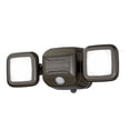 thumbnail image 1 of Mr. Beams MBN3000 Netbright 500 Lumen High Performance Wireless Battery Powered Motion Sensing LED Dual Head Security Spotlight, Brown, 1 of 5