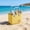 Yellow, variant on Cosmetic Organizer Basket, Plastic Storage Bin for Bathroom Toiletries, Portable Makeup Organizer, Lightweight Fruit Basket, Home Kitchen Storage Container