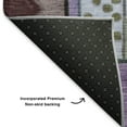 thumbnail image 5 of Addison Rugs Mayfield Premium Machine Washable Transitional Abstract Green Rectangle Rug, 5' x 7'6", 5 of 7