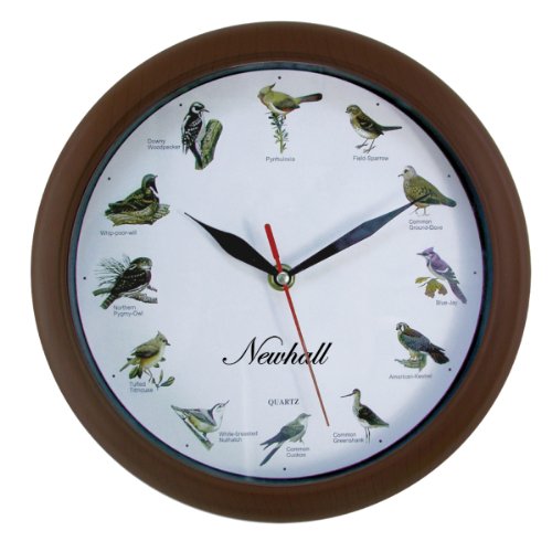 Newhall Singing Bird Wall Clock