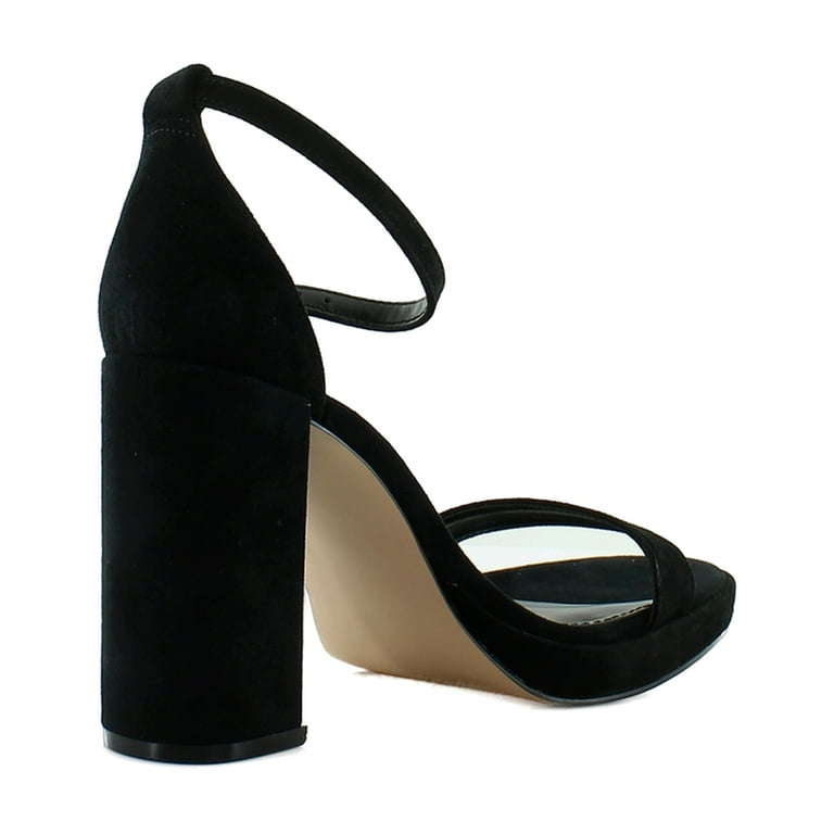 Steve Madden Susan Women's Heels Black Suede Size 6 M