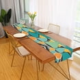 thumbnail image 2 of Yayeee Table Runner 70 inches Long Home Kitchen Dinning Party Decoration, Orange Glasses, 2 of 7
