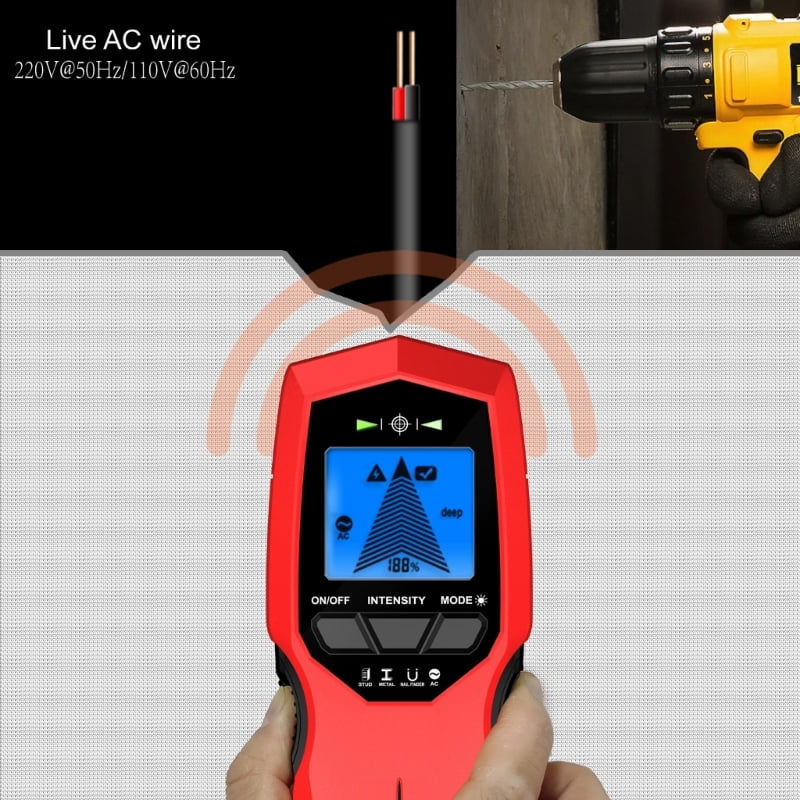 Handheld Wall Scanners Wall Beam Finders for Wood Metal Electrical Wire Detection