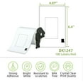 thumbnail image 4 of GREENCYCLE (10 Roll,180 Labels/Roll) Compatible for Brother DK-1247 DK1247 4.07'' x 6.4'' (103mm x 164 mm) Die-cut Large Shipping Address Mailing White Paper Labels for QL-1050 QL Label Printer, 4 of 7