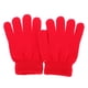 thumbnail image 4 of EeaseMX Guantes para niños de otoño e invierno, tejidos en color liso, con cinco dedos, cálidos, para niños de 4 a 12 años (rojos), 4 of 8