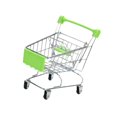 thumbnail image 4 of Carrito compras juguete, pequeño carrito supermercado, supermercado juguete para el desarrollo del aprendizaje, compras para niños Verde, 4 of 10