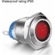 thumbnail image 5 of 5 piezas 12 V-24 V CC 12 mm Luz indicadora LED Luz indicadora impermeable de acero inoxidable (5 colores), 5 of 5