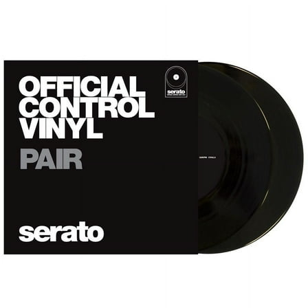 Serato 7" Performance Series Control Vinyl,  Black, Pair