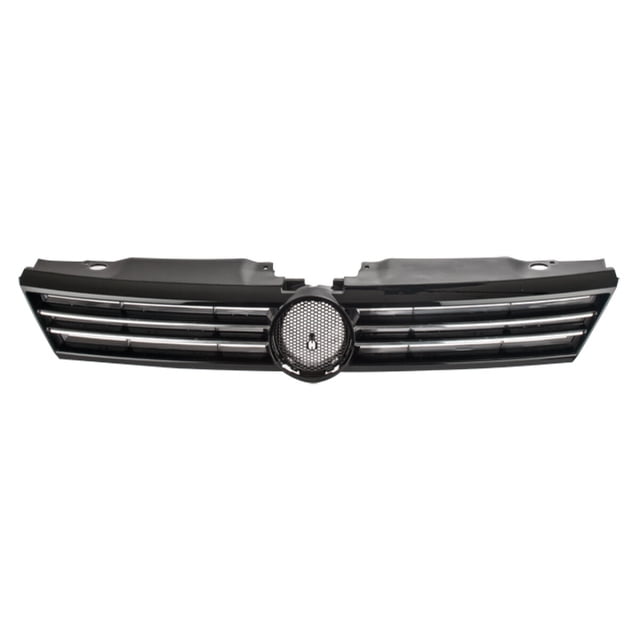 Parrilla Volkswagen Jetta 2011 A 2014 Negra Brillante Filo Cromado TONG YANG