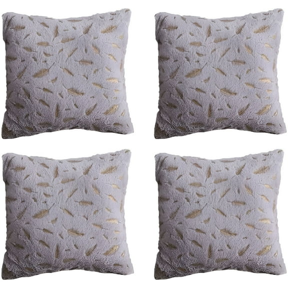 XIBUFE 2026 New Throw Pillows Set of 4,Bohemian Farmhouse Home Decoration for Living Room Sofa,Car Decoration 18X18Inch (White)