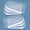 Clear, variant on O/X Leg Alignment Gel Heel Inserts,3-Layer, Hidden Adjustable Half Pad, Self-Stick Soft Cushion Shock Absorbing, 1 Pairs, S/L
