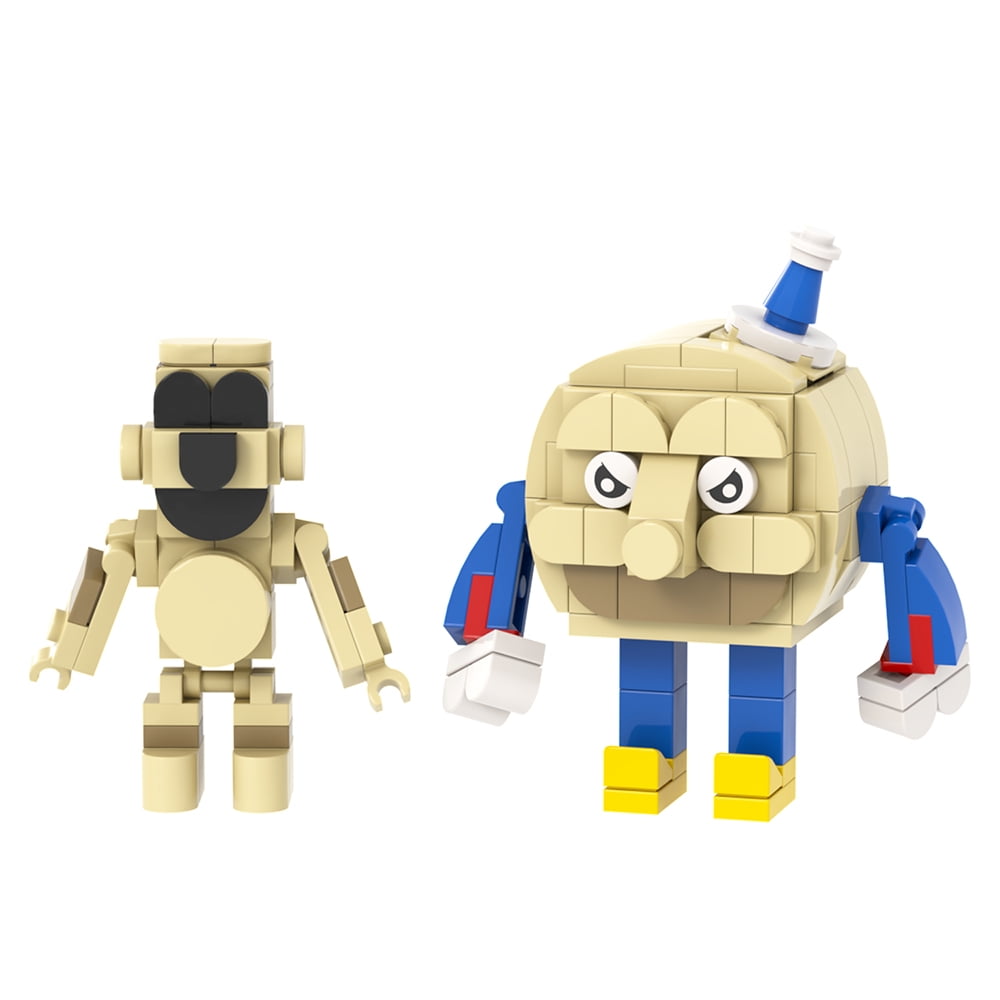 MOOXI Five Nights Sleepy Moon,Foxy,Captain Springlock Action Figures Building Set,FNAF Classic Creative Building Blocks Children Kit,Gifts for Kids(266pcs)