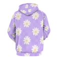thumbnail image 3 of Chic Daisy Floral Pattern Men's Women New Sweatshirt Hoodie Men's Plus Size Sweatshirt Hooded Sweatshirt 3d Printed Street Men's Cloth, 3 of 6