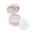 thumbnail image 2 of Empty Loose with Puff Mirror/ Compact Travel Capacity 20ml(0.67 ) Box/ Cosmetic Jar Reusable Makeup Sifter, 2 of 8