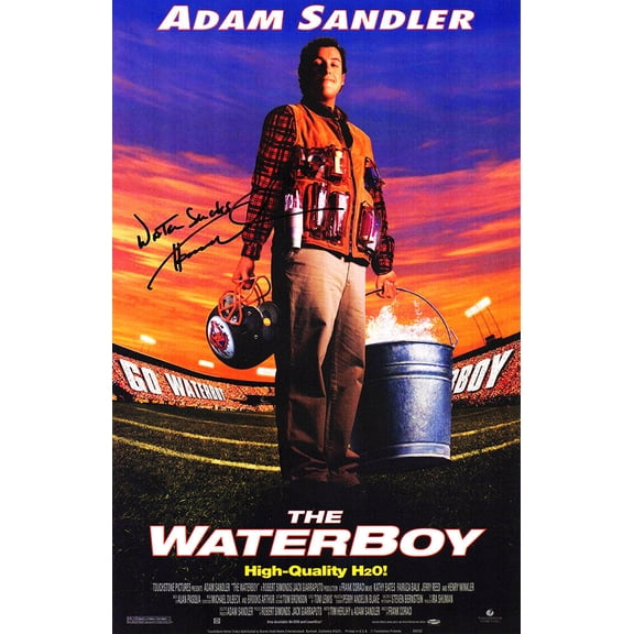 Henry Winkler Signed The Waterboy 11x17 Movie Poster w/Water Sucks