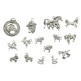 thumbnail image 3 of 15 Piezas Surtidas de Colgante de de Caballo, es de Cremallera para Deslizadores de Cremallera, Bolsa, Colgante de de Sunnimix Colgantes de encantos en forma de caballo, 3 of 6