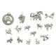 thumbnail image 3 of 15x Vintage Tibetano Caballo De Plata Colgantes Joyas Artesanía Bricolaje, 3 of 6