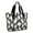 Dark Halloween White, variant on Tote Bag for Women - Dark Halloween Pattern Shoulder Bag - Large Utility Work Duffle Bag with Zipper Handbag for Travel, Work, Sprots