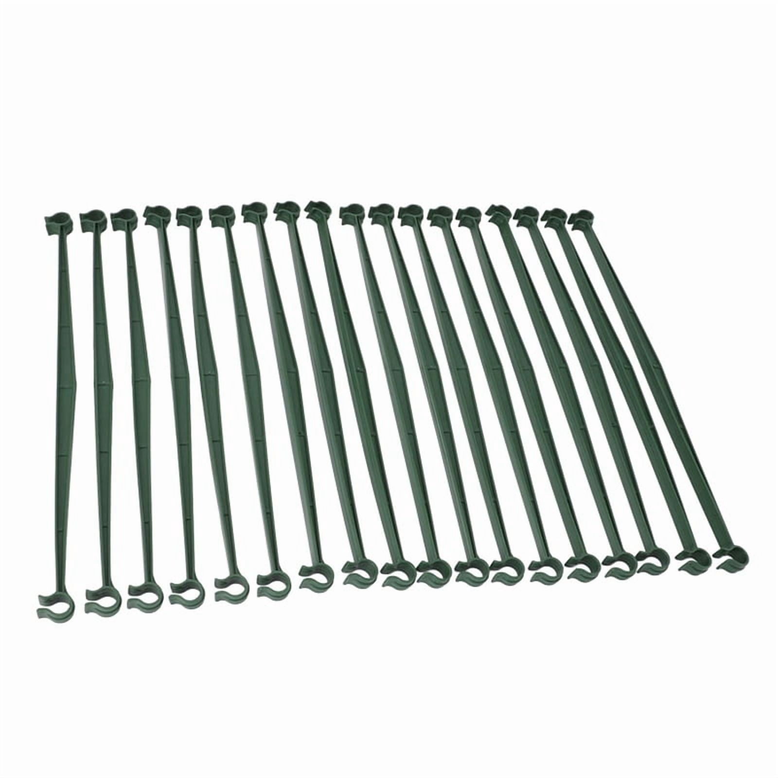 72PCS Stake Arms for Tomato Cage 11.8 Inch Plastic Expandable Plant Supports Trellis Connectors for Climbing Plants