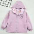 thumbnail image 6 of Delliss Girl's Fall Fashion Jacket Outdoor Hooded Zipper Coat 3-15 Years, 6 of 8