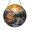 Acrylic 3.5 Inch, variant on Fantasy Jungle Cat Glass Suncatcher – Warm Sunset Glow Window Hanging Decor