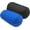 Royal Blue and Black, variant on 2Pcs Microbead Neck Roll Pillow, Squishy Neck or Back Support Tube Bean Pillow Cervical Cylindrical Cushion Sleeping Pillow for Home Bed Sofa Travel Rest, 11.8 x 6.3 Inch, Royal Blue and Black