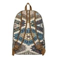 thumbnail image 4 of Floral Bohemian Lightweight Travel Backpack – Artistic Rustic Style Canvas Bookbag for Students, Daily Use, Outdoor Adventures, Gym, Short Trips, 4 of 5