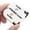 White, variant on Golf Score Counter, Black Dual Player Press Type Stroke Tracker, 1 Pack Portable with Keychain for 2 Person Golf Competition Tournament, Accurately Count Strokes for Golfers on Green Course