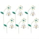 thumbnail image 4 of Flores de Jardín de Hierro 6 Piezas Estacas Decorativas de Hierro para Plantas Estacas de Jardín Ornamentales de 10,6 Pulgadas con Lindos Animales en Columpios B, 4 of 5