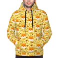 thumbnail image 4 of Hoodies for Men - Autumn Cute Corgi Dog Funny Leaves Long Sleeve Comfrt Men'S Fashion Hoodies & Sweatshirts, Sweatshirts for Men Hoodies Pullover Clothing Clothes with Pouch, 4 of 7