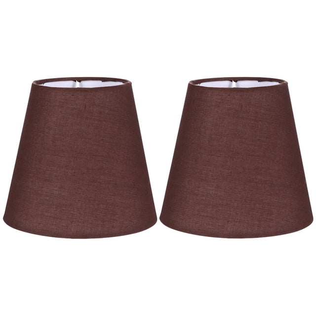 Shisuyan 2 Pcs Abat-Jour Rustique pour Lampe de Table Remplacement Lustre Lampe de Sol Abat-Jour