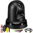 thumbnail image 1 of Panasonic AW-HE38K 22x Zoom PTZ Camera with HDMI Output (Black) (AW-HE38HKPJ) + Deluxe Cleaning Set + HDMI Cable + Velcro Straps -Base Bundle, 1 of 3