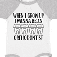 thumbnail image 4 of Inktastic Future Orthodontist Dental Care Gift Boys or Girls Baby Bodysuit, 4 of 5