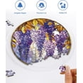 thumbnail image 5 of Clearance！Acrylic Suncatcher Jigsaw Puzzle-Emerald Flame Hummingbird, Window Suncatcher Acrylic Puzzle, DIY Suncatcher Kits for Adults, Home Decor Gift for Women, Mom, Friends (7.4 in), 5 of 7