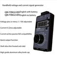 thumbnail image 4 of 3X 4-20MA Current Voltage Signal Generator, Analog Simulator for PLC and Panel Debugging, Frequency Converter,black & gray, 4 of 5