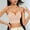 Khaki, variant on Push up Bras for Women Plus Size Thin Strap Adjustable Straps Push Up Side Gathering Breathable Solid Color Daily Lingerie
