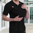 thumbnail image 4 of Jowamay Kangaroo Mens T Shirt V Neck Short Sleeve Summer Slim Fit Trendy Pockets Comfort Tee Shirt for Shopping, 4 of 5