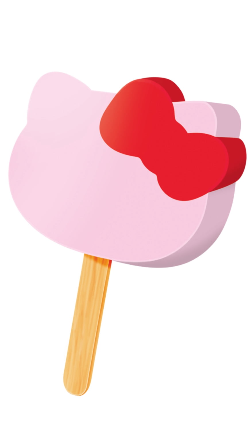 Popsicle Ice Cream Kitty Facepiece 6 PK