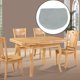 thumbnail image 1 of Cojín de asiento de esponja de espuma viscoelástica, cojín de asiento suave para oficina , funda lavable, cómodo cojín para asiento de silla, Verde claro Baoblaze Cojín del cojín del asiento, 1 of 8