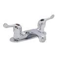 thumbnail image 1 of Llave Mezcladora Lavabo Cuerpo Latón Cuello Metal Idrop, 1 of 4