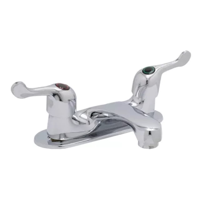 Llave Mezcladora Lavabo Cuerpo Latón Cuello Metal Idrop