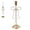 B, variant on Gold Bow Taper Candle Holders, 2PCS Vintage Iron Candlestick Stands for Dining Table Centerpieces, Elegant Ribbon Tall Candle Sticks Holder for Wedding Party Mantle Fireplace Decor